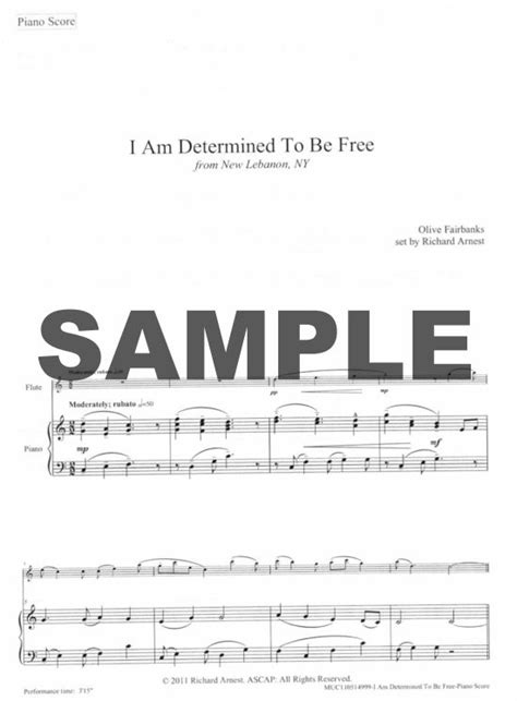 Buy I Am Determined Online At 15 Flute World
