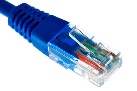 Free Photo Ethernet Cable Close Up Blue Techno Photo Free
