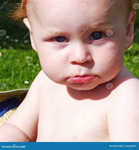 Grumpy Toddler Stock Photography Image 27031322