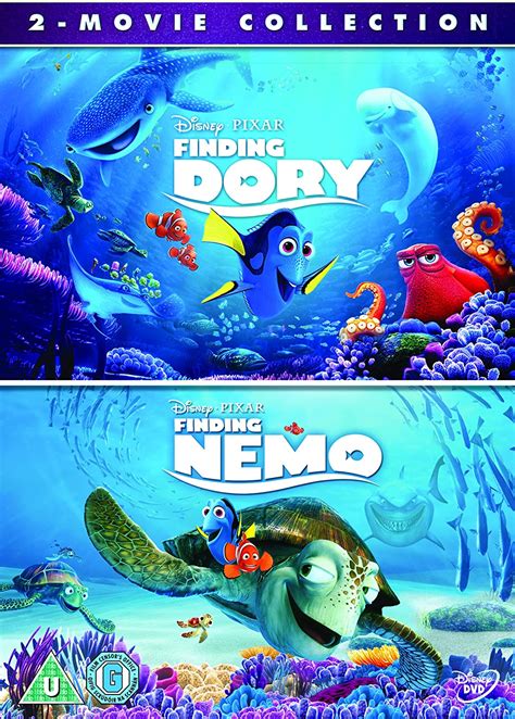 Finding Dory And Finding Nemo Double Pack Dvd Uk Ellen
