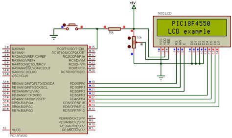 Pic18f4550 Interface With Lcd Using Ccs Pic C Compiler