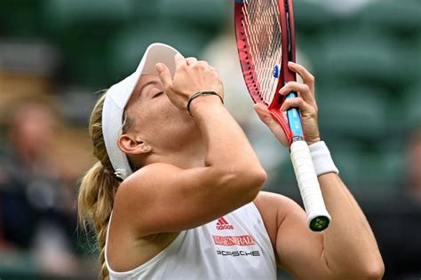 Wimbledon 2021 Angelique Kerbers Sieg Gegen Karolina Muchová Wenn
