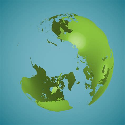 World Globe On A Blue Background Vector Illustration 311700 Vector Art