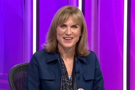 fiona bruce apologises after bbc pulls remark from question time as she s slammed by viewers