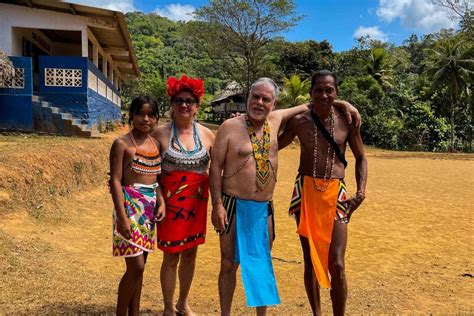 Emberá Community In The Chagres River In Panama