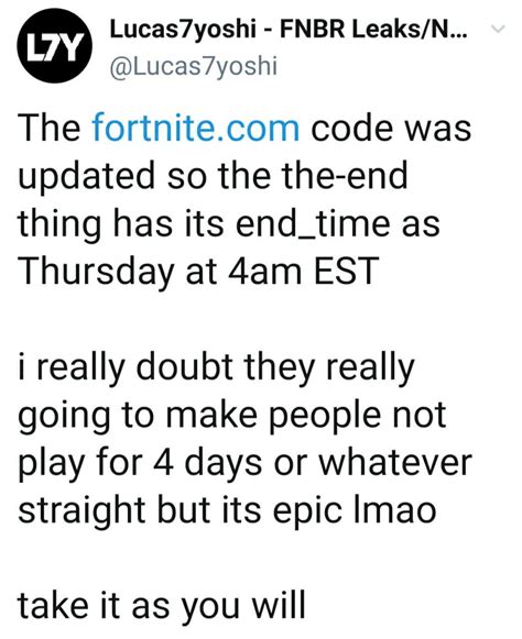 Et on monday, close to 35,000 people were watching the black hole livestream on fortnite's official website. Fortnite Shutdown : Black hole numbers mystery decoded but ...