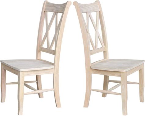 Unfinished Oak Kitchen Chairs Propercase