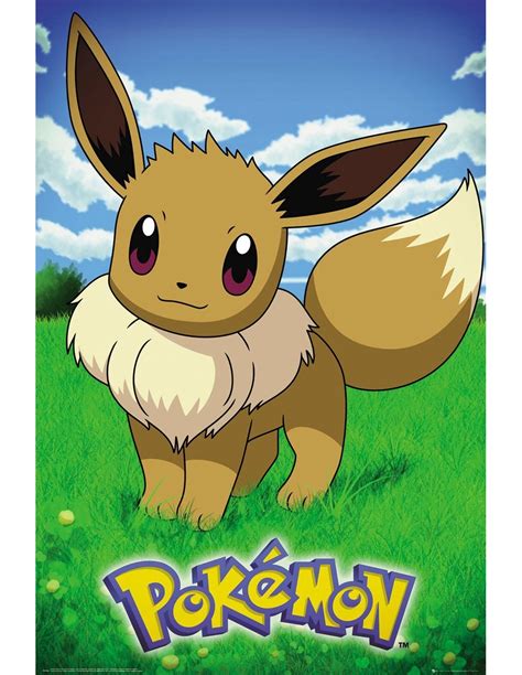 Pokémon Poster Pack Eevee 61 X 91 Cm 5