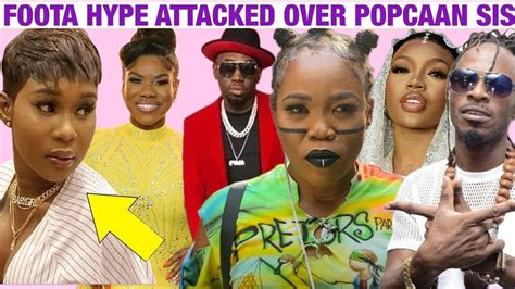 Breaking News Foota Hype Attacked Over Popcaan Sister Miss Kitty