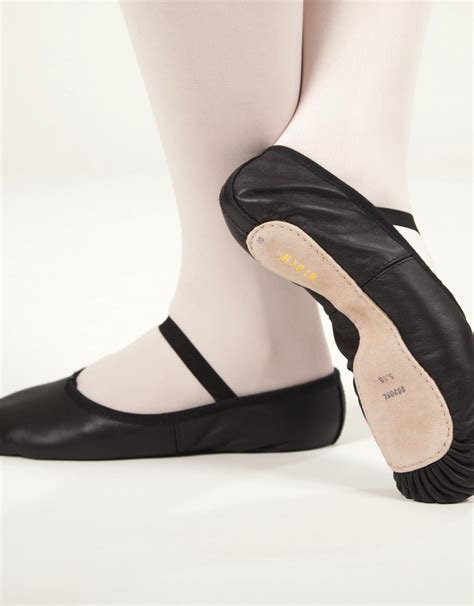 Adult Bloch S0205l Dansoft Full Sole Leather Ballet Shoe Black