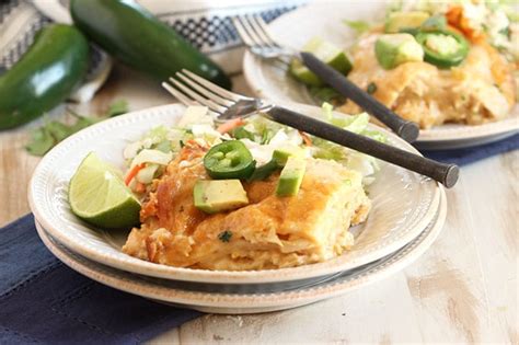 To get the best results for enchiladas in the slow cooker, we will. Slow Cooker White Chicken Enchilada Casserole - The ...