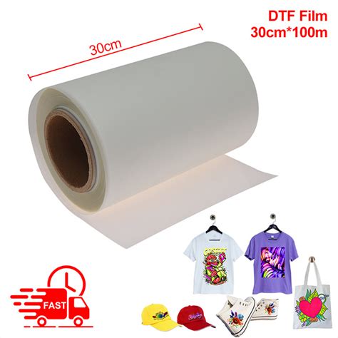 Dtf Pet Film Heat Transfer Film A3 A4 Sheets Roll For Printing China