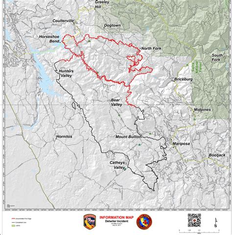 This feature should not be used for bookmarking fire detection hotspots for historical reference. Gaining The Upper Hand On The Detwiler Fire | Sierra News ...