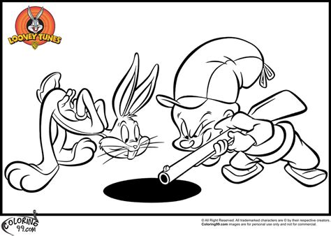 Bugs Bunny Coloring Pages | Team colors