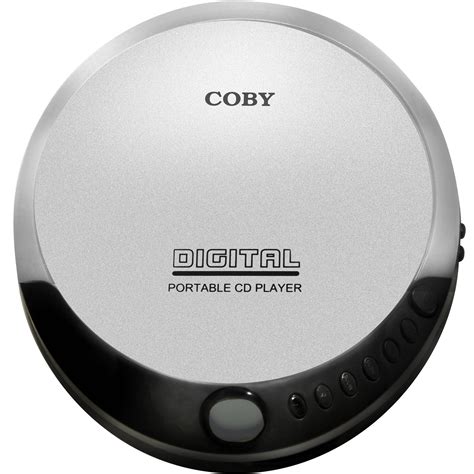 Coby Portable Compact Cd Player Silver Cd 190 Slv Bandh Photo