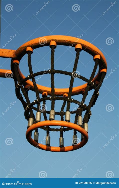 Basketball Basket Stock Image Image Of Outdoors Outdoor 22190025