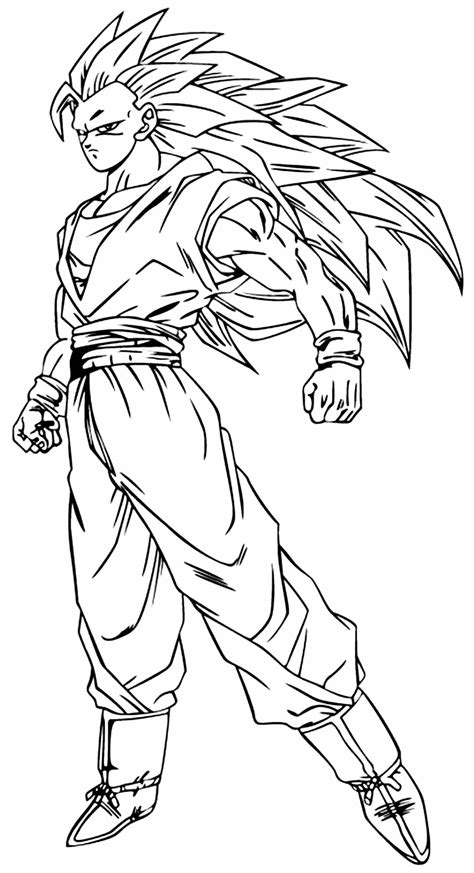 Desenhos Para Colorir De Goku Como Fazer Em Casa