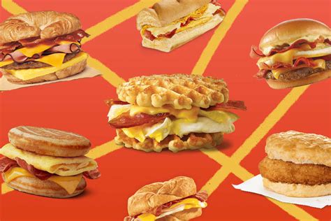 Best Fast Food Breakfast Sandwiches Ranked Which Chain Has The Best