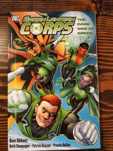 Green Lantern Corps The Dark Side Of Green Dc Comics