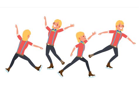 Download Boy Figure Skater Vector. Winter Sports. Skater Male ...