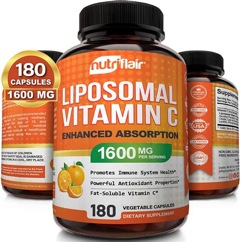 The presence of the b complex vitamins helps aid in the metabolism of. Best Liposomal Vitamin C Supplements For Boosting Your ...