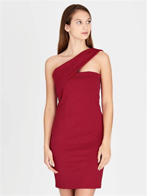 Look What I Found On Superbalist Com One Shoulder Dress Dresses Red