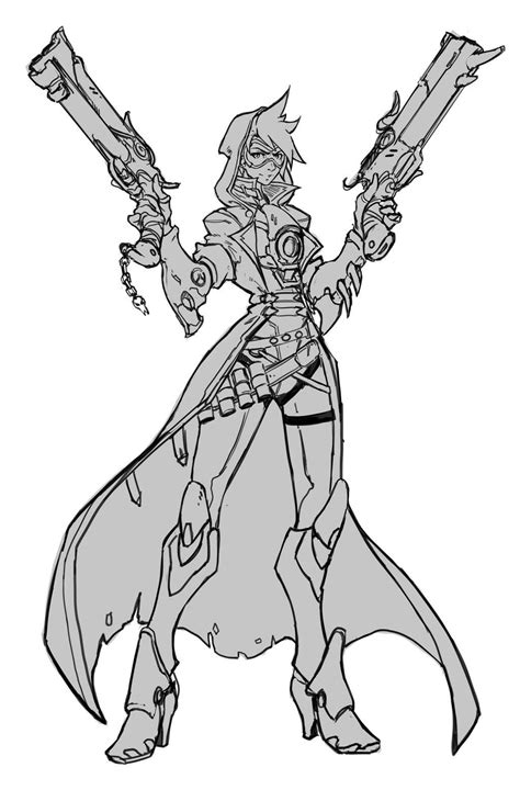 Free Printable Genji Coloring Pages