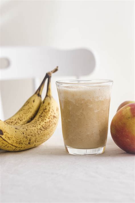 Healthy Apple Banana Smoothie Recipe With Ginger May Eighty Five