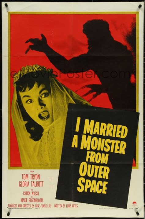 EMoviePoster 5f0851 I MARRIED A MONSTER FROM OUTER SPACE 1sh 1958