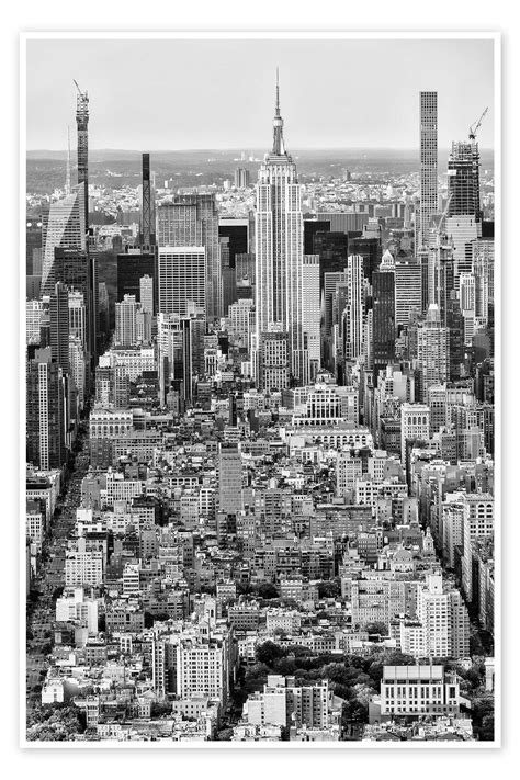 Black Manhattan El Empire State Building De Philippe Hugonnard En