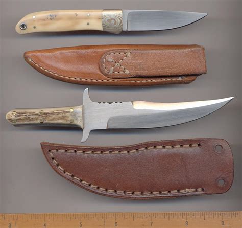 A Few Small Custom Sheath Knives