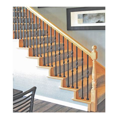 These are the most common widths in use today. Single Ribbon Double Basket Iron Baluster | Stair-parts.com