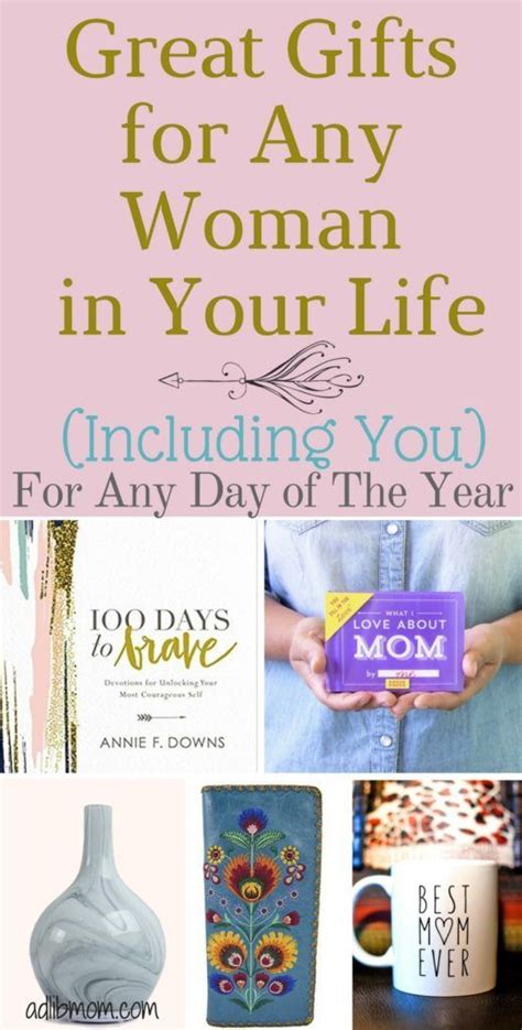 Maybe you would like to learn more about one of these? Great Gifts For Mom For Any Day of The Year - Ad Lib Mom ...