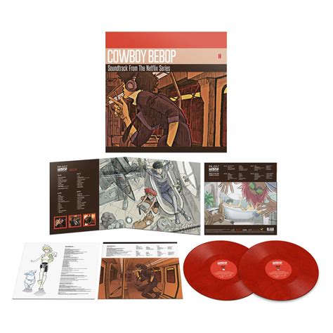 Cowboy Bebop Soundtrack From Netflix Original Series Double Red Vinyl
