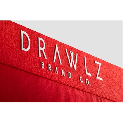 Originalz Red Mens Boxer Brief Underwear Drawlz Brand Co