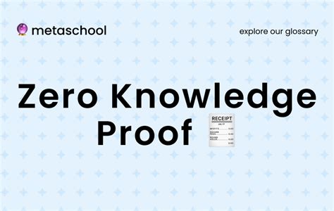 Zero Knowledge Proof Meaning And Explanation Web3 Glossary