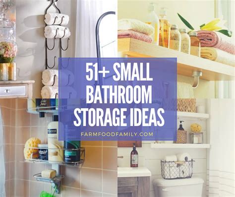 01 of 18 add a shelving unit above the toilet 51+ Best Small Bathroom Storage Designs & Ideas For 2020