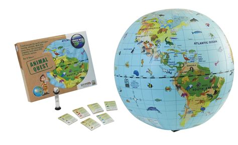 Its A Globe Its A Game Its A Great Learning Tool For Kids Animal
