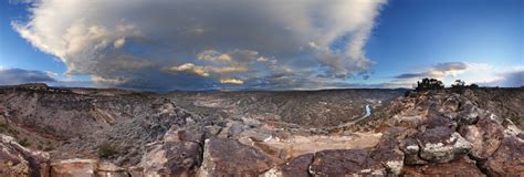 White Rock Overlook New Mexico Usa 360 Panorama 360cities