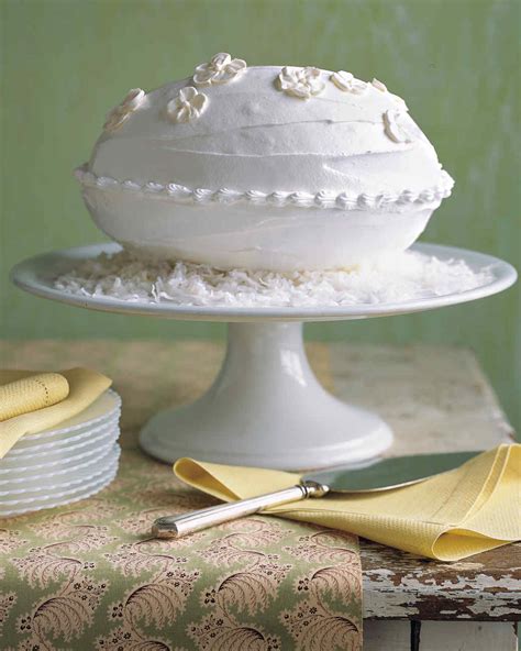 Coconut Almond Egg Shaped Cake Recipe Martha Stewart