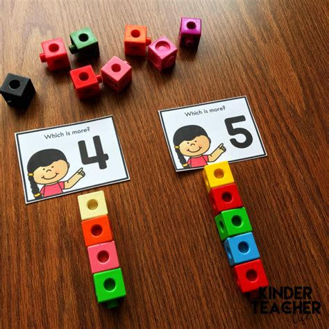 Comparing Numbers Math Centers! Freebie Included! | Math centers kindergarten, Numbers ...