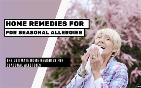 The Ultimate Home Remedies For Seasonal Allergies Bright Freak