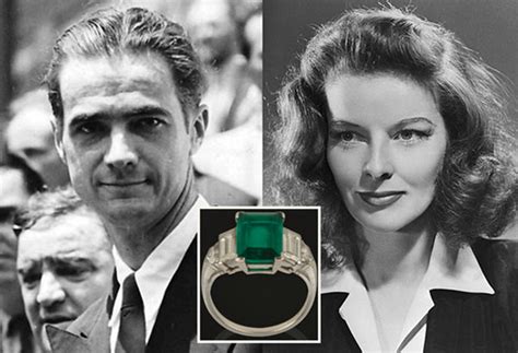 Katharine hepburn reads a letter she wrote to spencer tracy. Katharine Hepburn's Emerald Engagement Ring From Howard ...