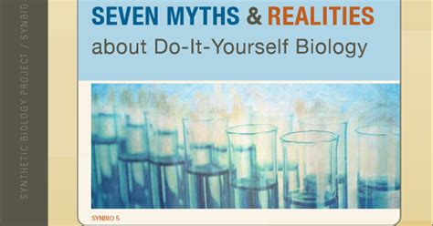 Seven Myths And Realities About Do It Yourself Biology Wilson Center