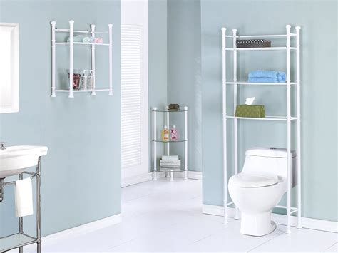Get free shipping on qualified corner bathroom shelves or buy online pick up in store today in the bath department. Review of Glass-based Bathroom Corner Shelves