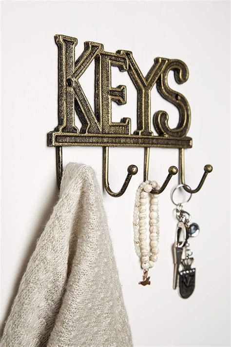 Maybe you would like to learn more about one of these? Key Holder "Keys" - Wall Mounted Western Key Holder | Farmhouse decor, Modern farmhouse decor ...