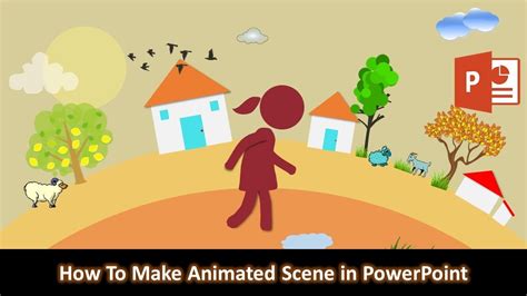 How To Make Animation Scene In Powerpoint Tutorial Youtube