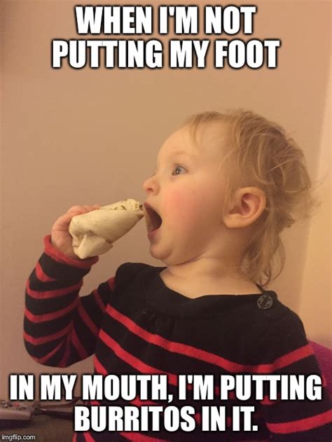 Sticking Foot In Mouth Meme