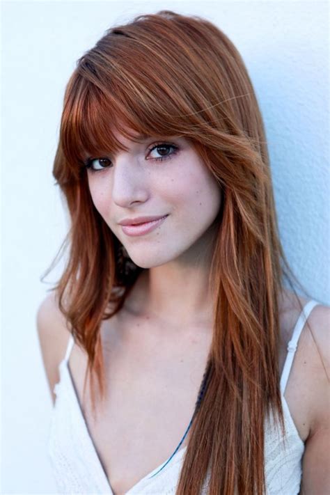 Picture Of Bella Thorne Hairstyles With Bangs Bella Thorne Long