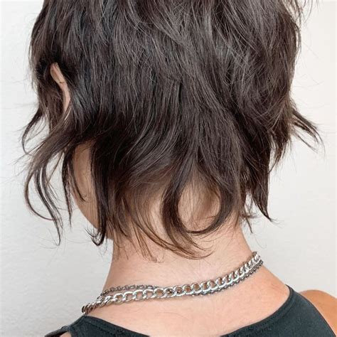 A mullet haircut has very short hair on the sides with long hair in the back. Pin on Pixie mullet